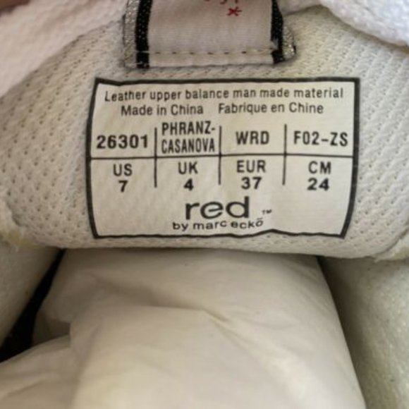 echo red Rose shoes Size 7 W - Picture 5 of 7